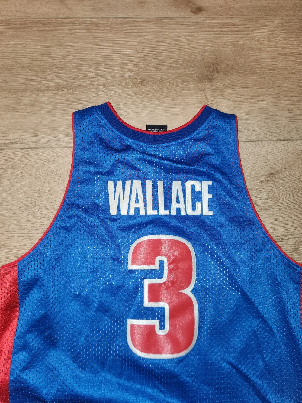 Vintage Y2K Nike Team Apparel Detroit Pistons Ben Wallace Youth Size Xl or Men S